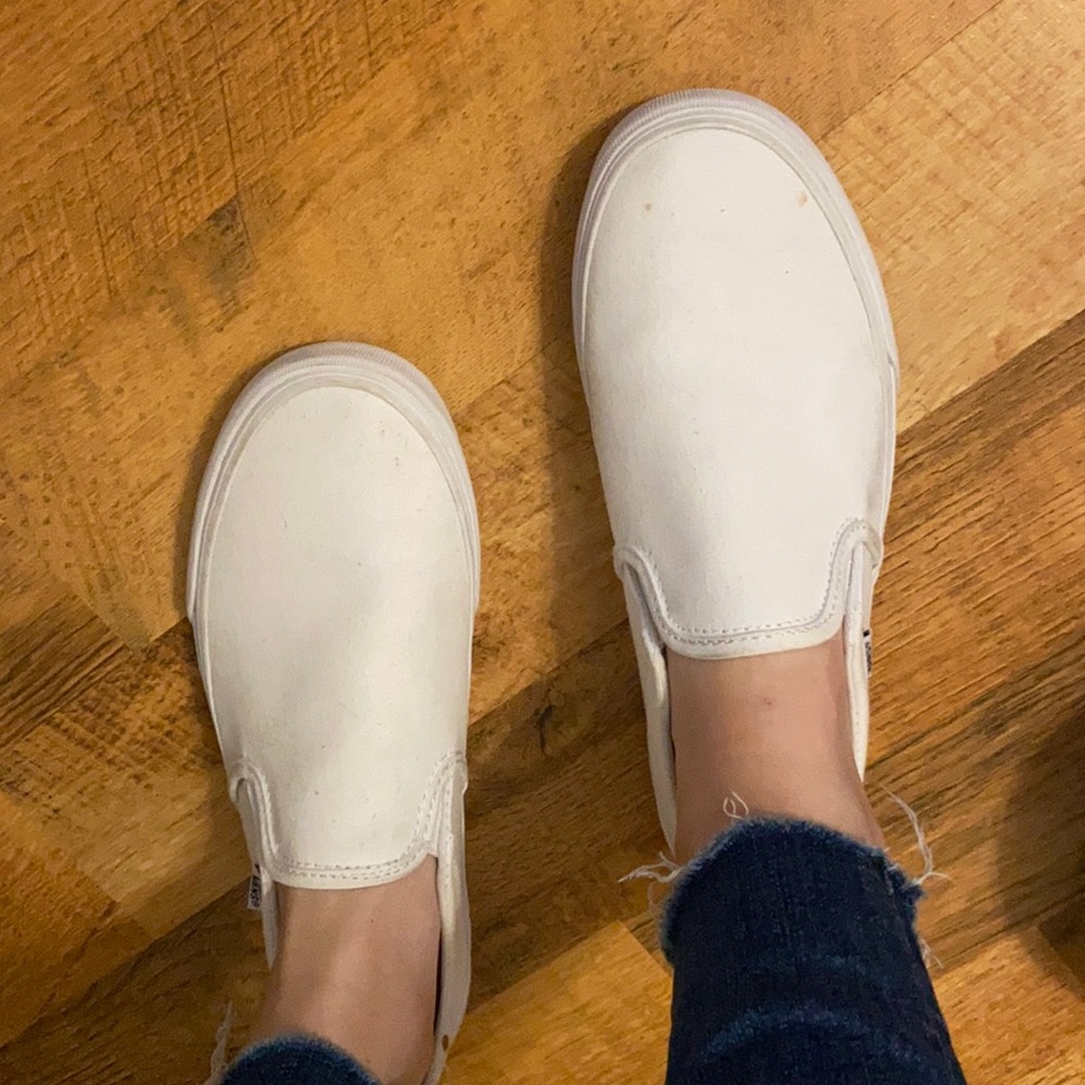 GUC White Vans Women’s  size 8